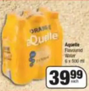 Spar Aquelle Flavoured Water 6 x 500ml offer