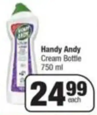 Spar Handy Andy Cream Bottle 750ml offer
