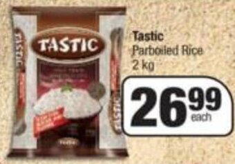 Tastic Parboiled Rice 2kg
