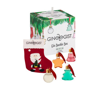 Makro’s liquor Ginologist gin 4 x 50ml baubles and stocking in gift pack (4 x 50ml) offer
