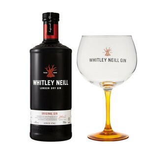 Makro’s liquor Whitley neill gin with copa glass (1 x 750ml) offer