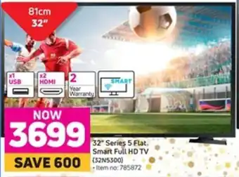 Game Smart Full HD TV 32" Series 5 Flat offer