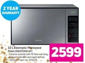 samsung 32l microwave oven me0113m1