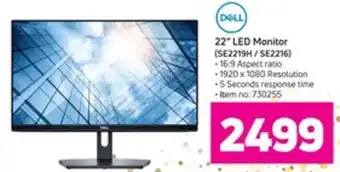 Game Dell LED Monitor offer