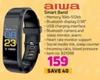 Game Aiwa Smart Band offer