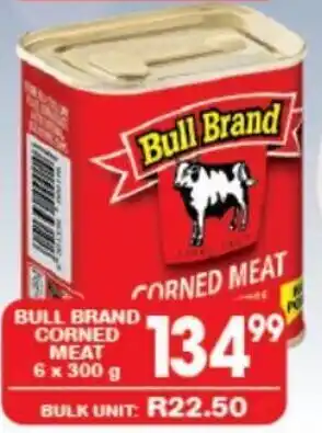 Giant Hyper Bull Brand Corned Meat 6 x 300g offer