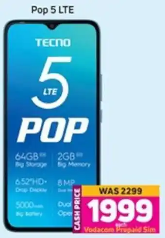 Game Tecno Pop 5 Lite offer