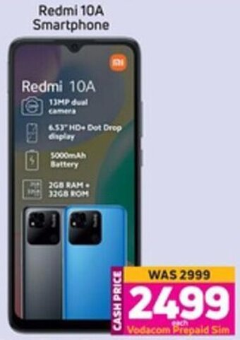 Game Redmi 10A Smartphone offer