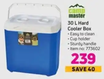 Game Camp Master Hard Cooler Box 30L offer