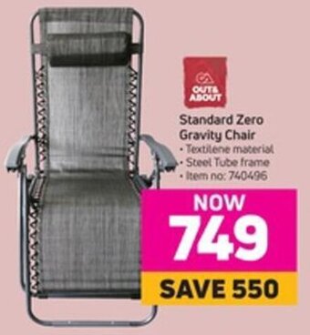 Game Standard Zero Gravity Chair offer