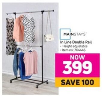 In Line Double Rail
