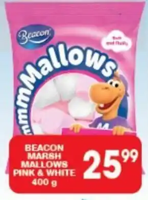 Giant Hyper Beacon Marshmallows Pink & White 400g offer