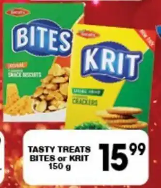 Giant Hyper Tasty Treats Bites or Krit 150g offer