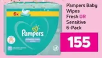 Game Pampers Baby Wipes Fresh or Sensitive 6-Pack offer