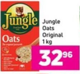 Game Jungle Oats Original 1kg offer