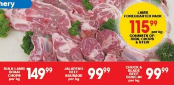 Lamb Forequarter Pack per kg