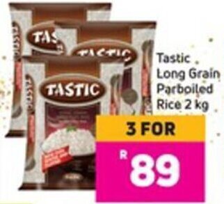 Game Tastic Long Grain Parboiled Rice 2kg offer