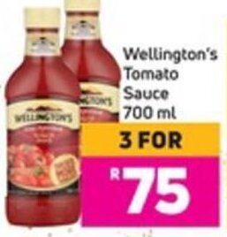 Game Wellington's Tomato Sauce 700ml offer