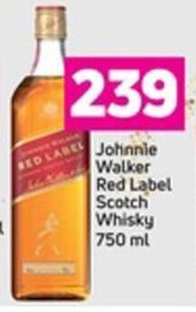 Game Johnnie Walker Red Label Scotch Whisky 750ml offer