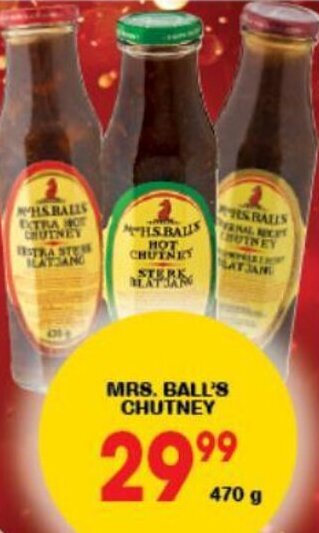 Mrs ball's Chutney