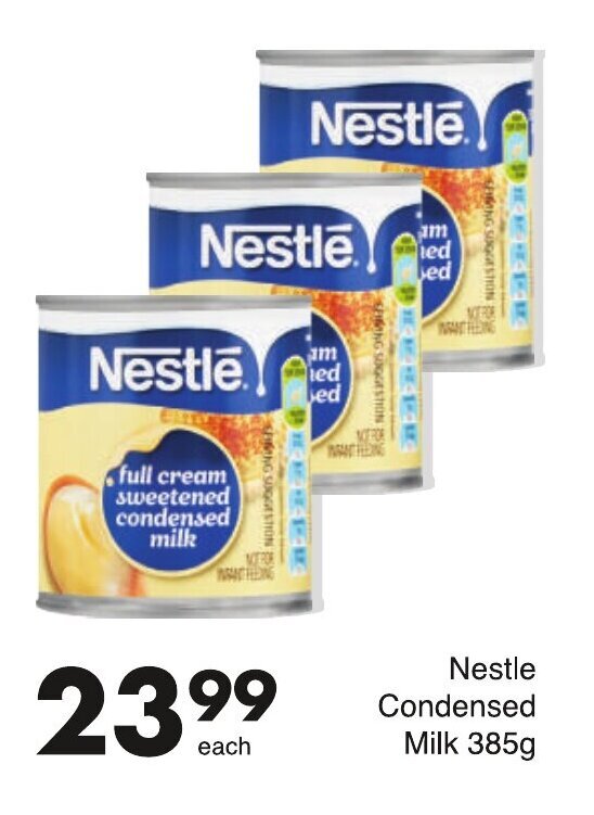 Nestle Condensed Milk 385g offer at Save