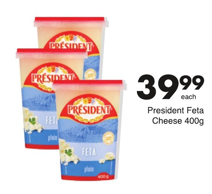 President Feta Cheese 400g offer at Save