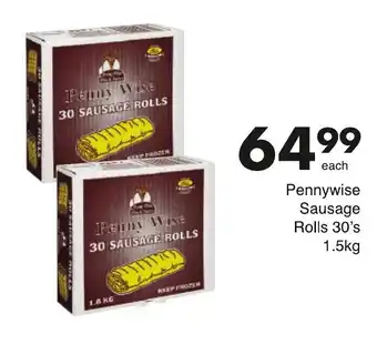 Save Penny Wise Sausage Rolls 30's - 1.5kg offer