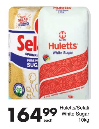Save Huletts / Selati White Sugar 10kg offer