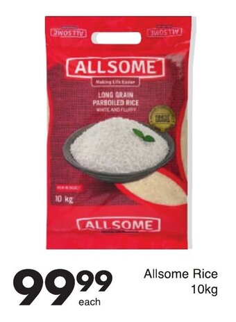Save Allsome Rice 10kg offer