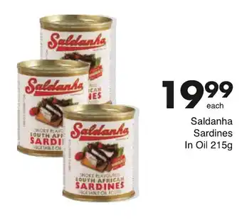 Save Saldanha Sardines in Oil 215g offer