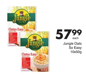 Save Jungle Oatso Easy 10 x 50g offer