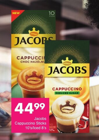 Save Jacobs Cappuccino Sticks 10's / Iced 8's offer