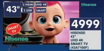 President Hyper Hisense 43" UHD 4K Smart TV offer