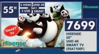 President Hyper Hisense 55" UHD 4K Smart TV offer