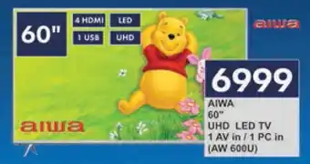 President Hyper AIWA 60" UHD LED TV offer