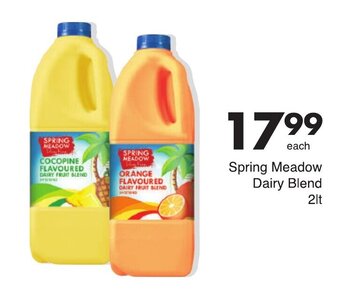 Save Spring Meadow Dairy Blend 2lt offer