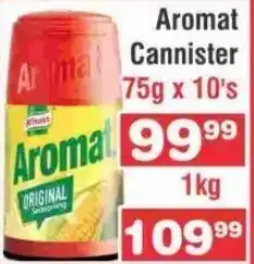 Advance Cash n Carry Aromat Cannister 75gx10's offer