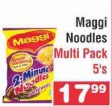 Advance Cash n Carry Maggi Noodles Multi Pack 5's offer