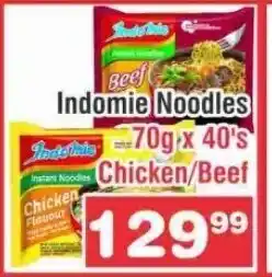 Indomie Noodles 70gx40's