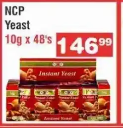 NCP Yeast 10gx48's