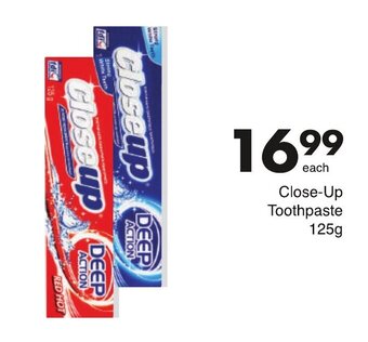 Save Close-Up Toothpaste 125g offer