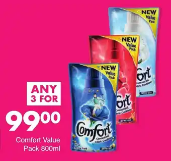 Save Comfort Value Pack 3 x 800ml offer