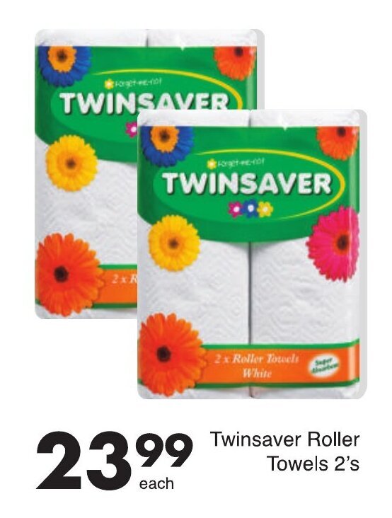 Twinsaver Roller Towels 2's offer at Save