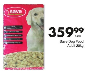 Save Dog Food Adult 20kg