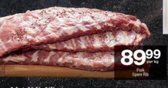 Pork Spare Ribs per kg