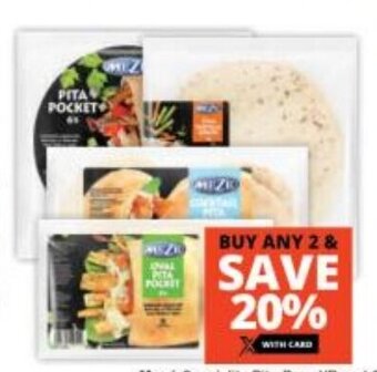 Checkers Mezé Speciality Pita Bread / Bread Sticks / Tortilla / Wraps all variants x 2 offer