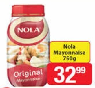 Check Save Nola Mayonnaise 750g offer
