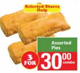 Check Save Assorted Pies Combo 3 for offer