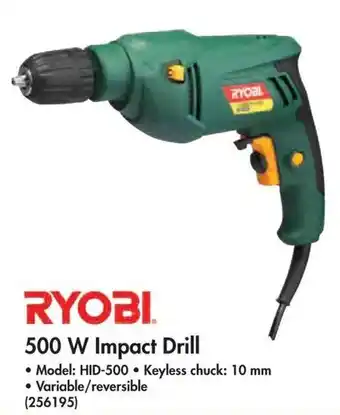 Makro Ryobi 500W Impact Drill offer