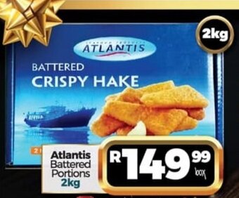 Atlantis Battered Crispy Hake 2kg